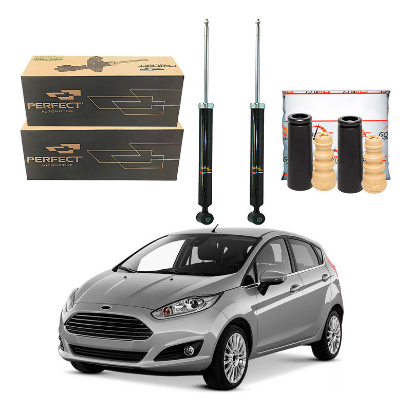 Kit Amortecedor Traseiro New Fiesta 1.5 1.6 2013 A 2017