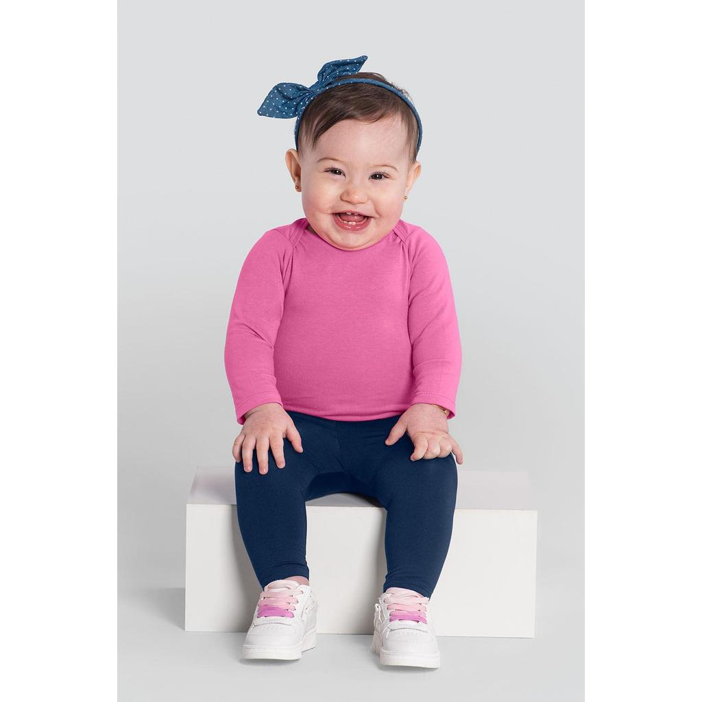 Calça legging bebê unissex térmica leve Brandili Baby Azul