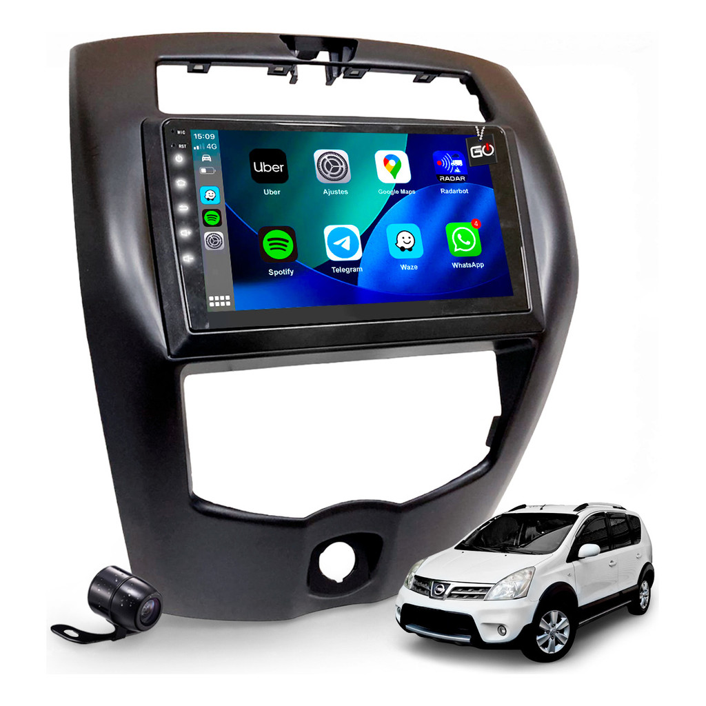 Kit Multimídia Mp10 Carplay Livina Xgear 2010 À 2014 9poleg