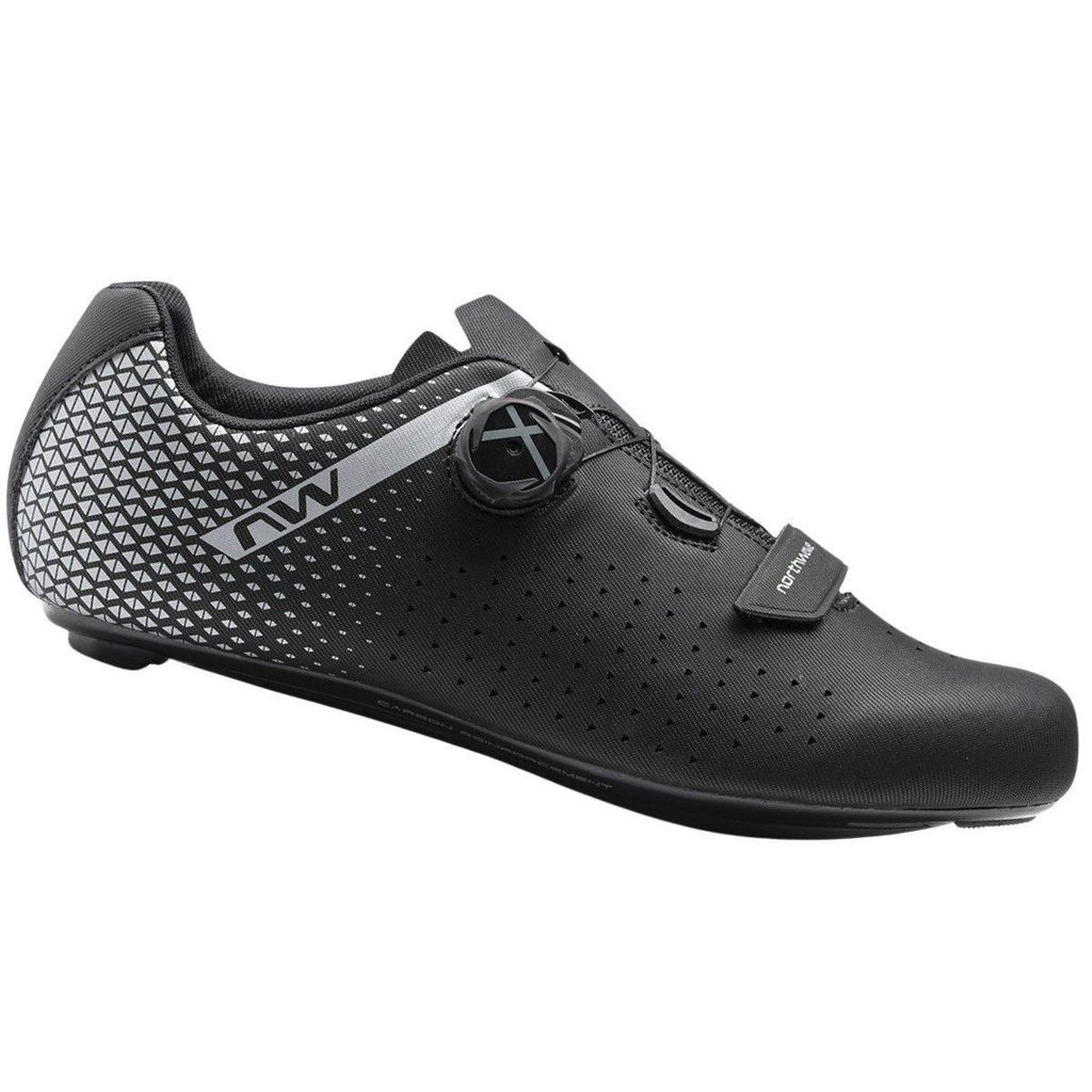 Sapatilha de Ciclismo Northwave Core Plus 2 Wide Carbon Speed Preta