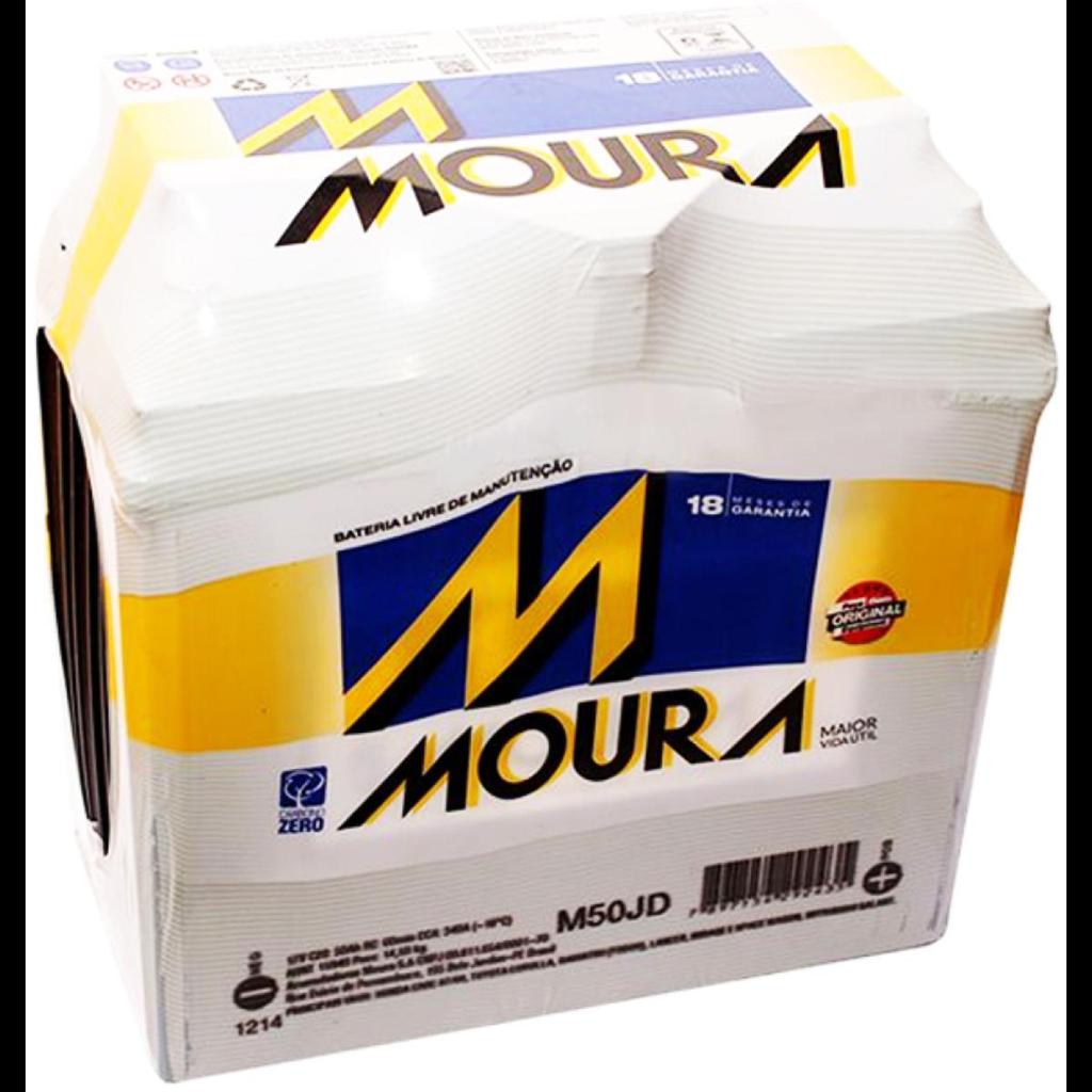Bateria 5Ah 12V Changan Mini Star 2007 a 2012 Moura M50JD