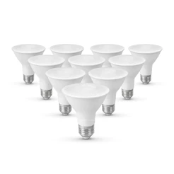 Kit 10 Lampada Led Par20 Par30 ou Par38 Branco Quente Neutro ou Frio E27 Bivolt Branco Alut By Avant