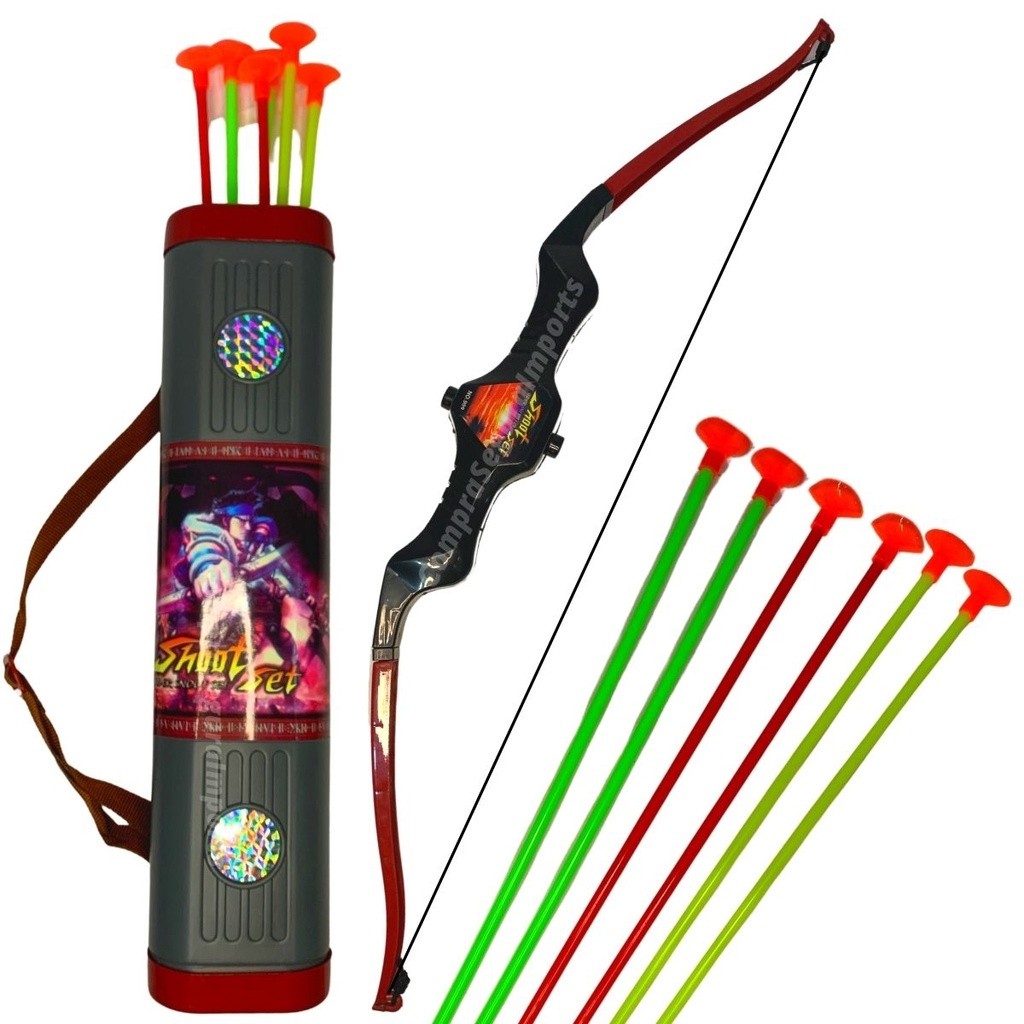 Arco e flecha de brinquedo em Oferta na Shopee