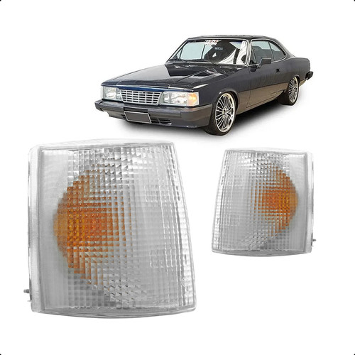 Lanterna Dianteira Opala 1988 1989 1990 1991 1992 Cristal