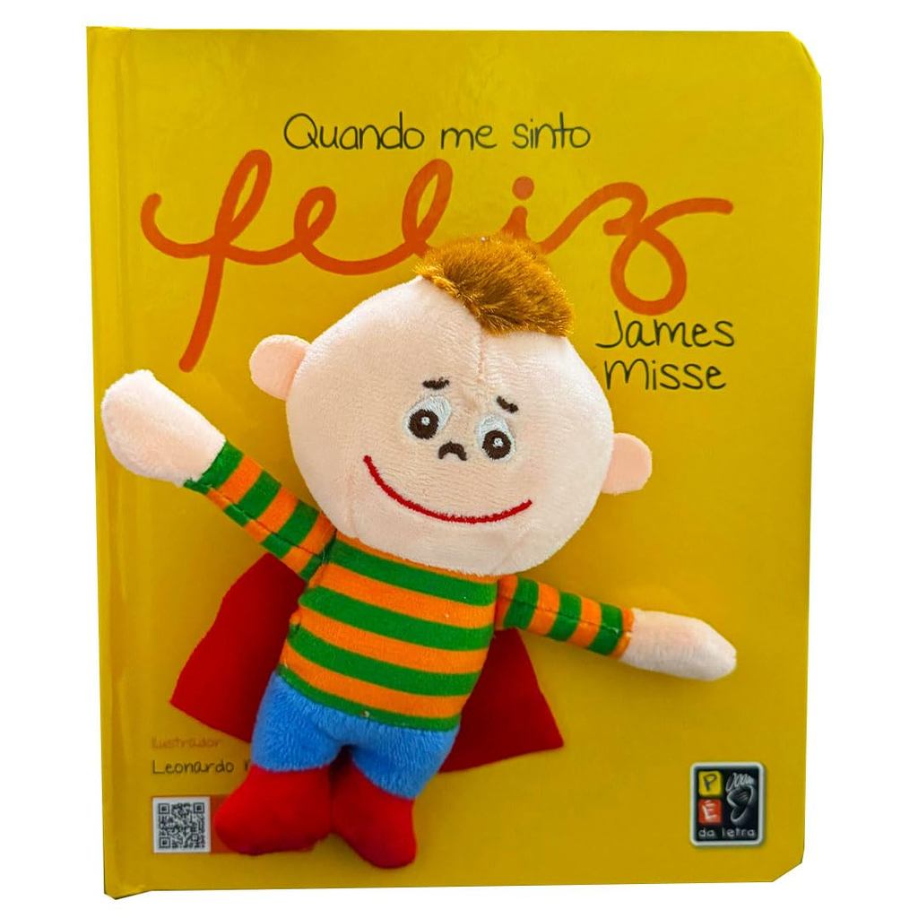 Quando eu Sinto | Feliz | Com Pelúcia em Oferta na Shopee