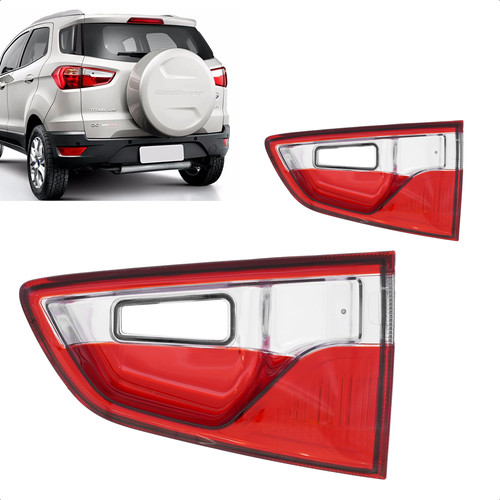 Lanterna Traseira Ecosport 2013 a 2017 Ford Mala