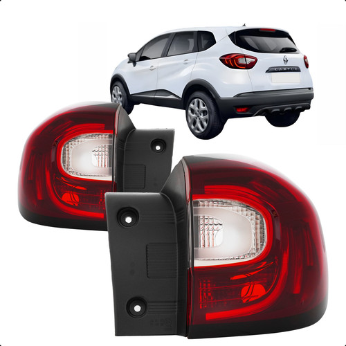 Lanterna Traseira Captur 2017 2018 2019 A 2024 Canto C/led em Oferta na Shopee