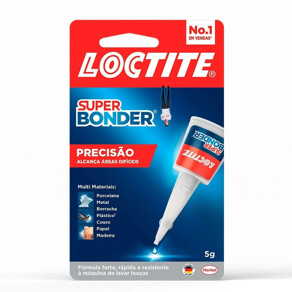 Cola Super Bonder Precisão Embalagem com 5g em Oferta na Shopee