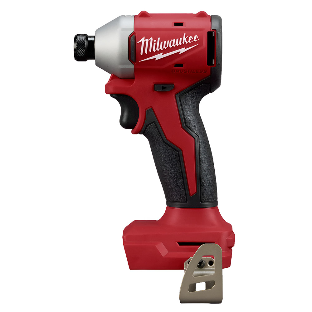 3650-20 PARAFUSADEIRA DE IMPACTO 1/4" A BATERIA 18V M18 COMPACTA BRUSHLESS MILWAUKEE - SOMENTE A MAQUINA