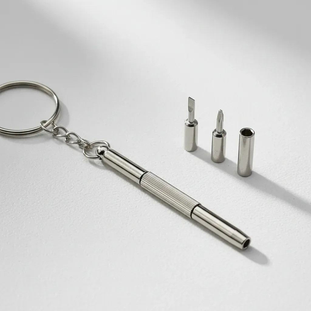 Mini Chaveiro 3 Em 1 Para Óculos, Relógios, Brinquedos, Celulares e Pequenos Parafusos em Oferta na Shopee