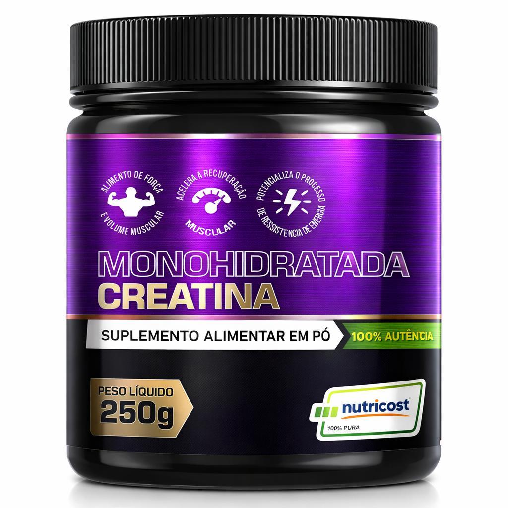 1 Creatina Monohidratada Pura 250g Nutricost Extremamente Pura