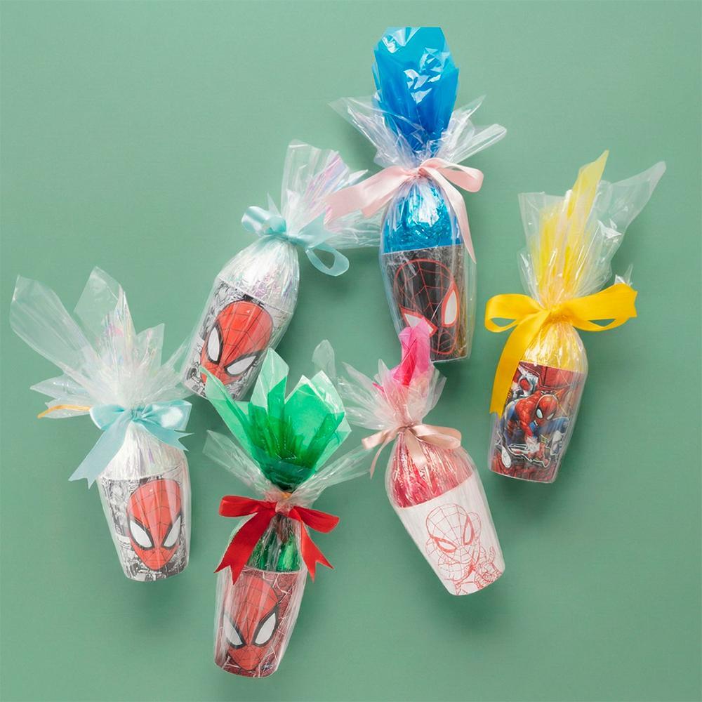 Kit 10 Copos Homem Aranha Spider Man Páscoa Festa Lembrancinha Aniversário Ovos Caseiros Brinde Plasútil