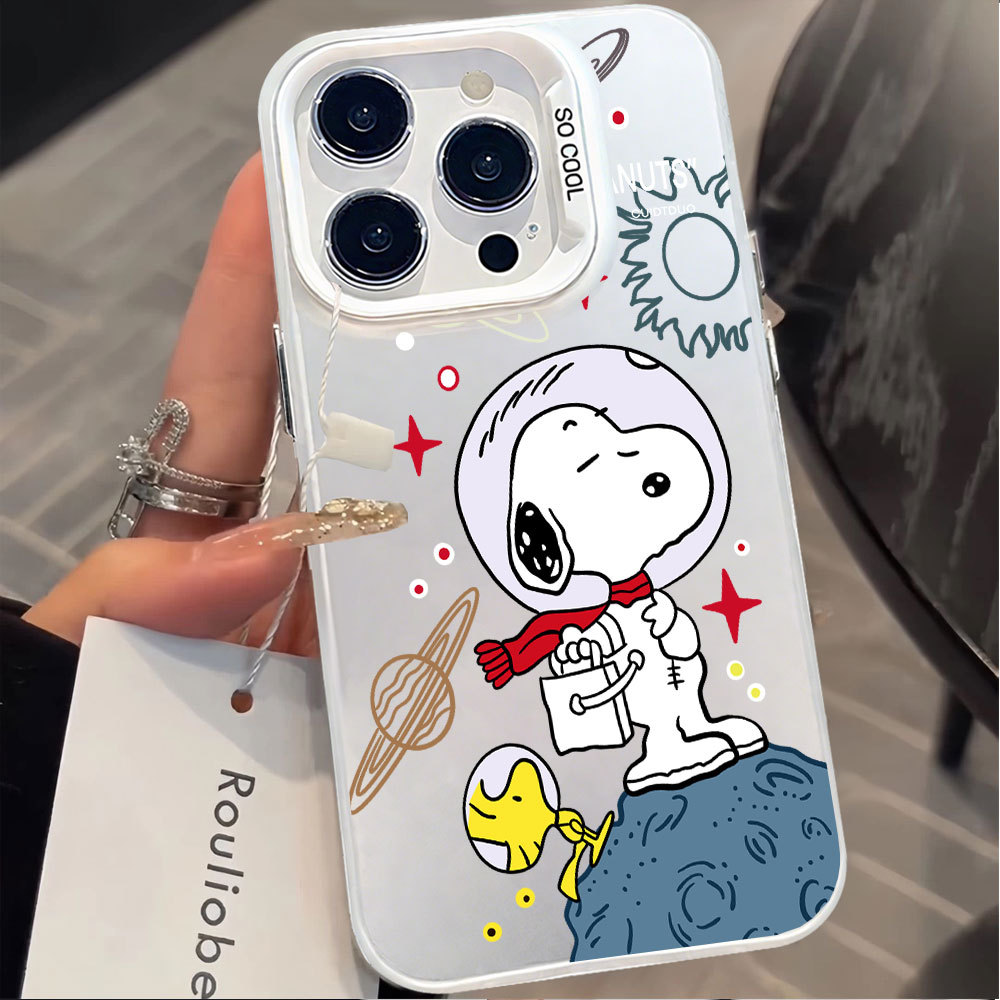 Capa Resistente A Choques Para iPhone 17 Pro Max 16 15 13 11 14 12 11 Xs Plus Air XR Fofa Snoopy em Oferta na Shopee