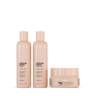 Kit Extreme Repair Home Care Extrato de Macadâmia em Oferta na Shopee