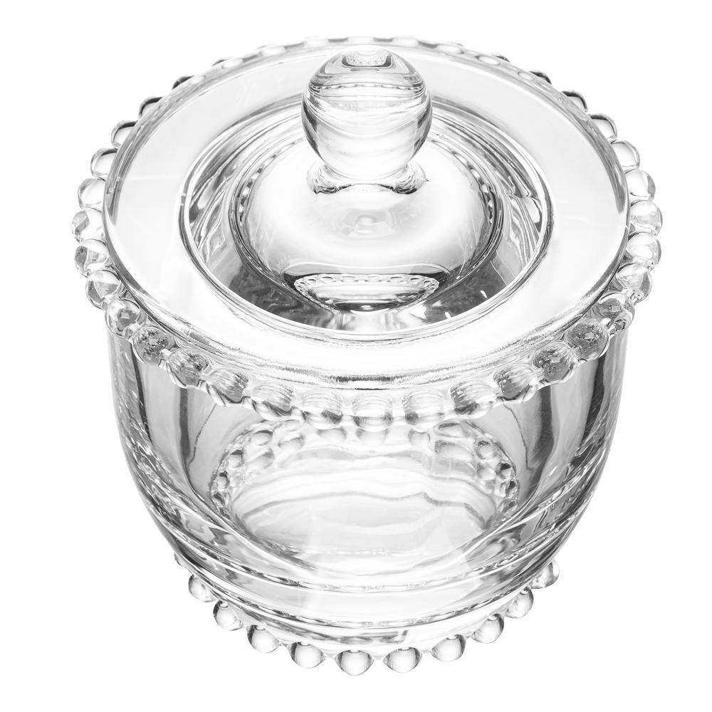 Manteigueira Francesa Wolff Pearl de Vidro com Tampa 10,5cm em Oferta na Shopee