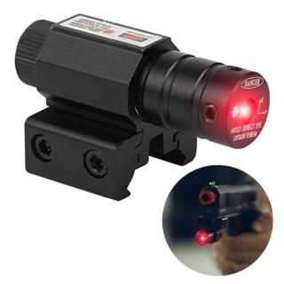 Mira Laser Pistola Trilho 11/22mm LED Vermelho Alcance 100m em Oferta na Shopee