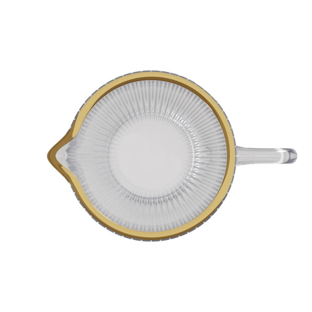 Jarra Wolff Lines de Vidro com Fio de Ouro Lines 1,3L em Oferta na Shopee