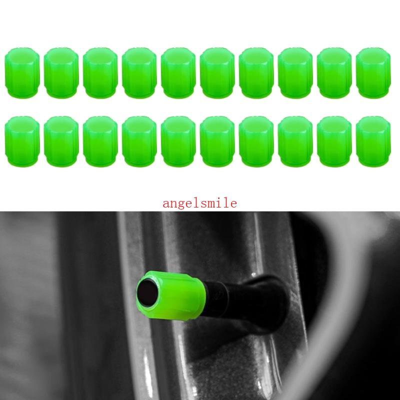 Tampas Válvula Luminosas Universais, À Prova Poeira, Pneus, Cubos