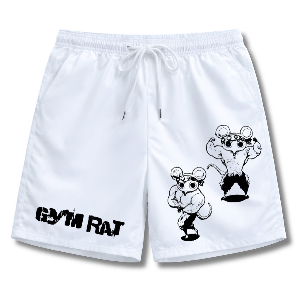 Short Moda GYM Tactel com Elastano Bermuda Street Style Academia Treino Corrida Casual