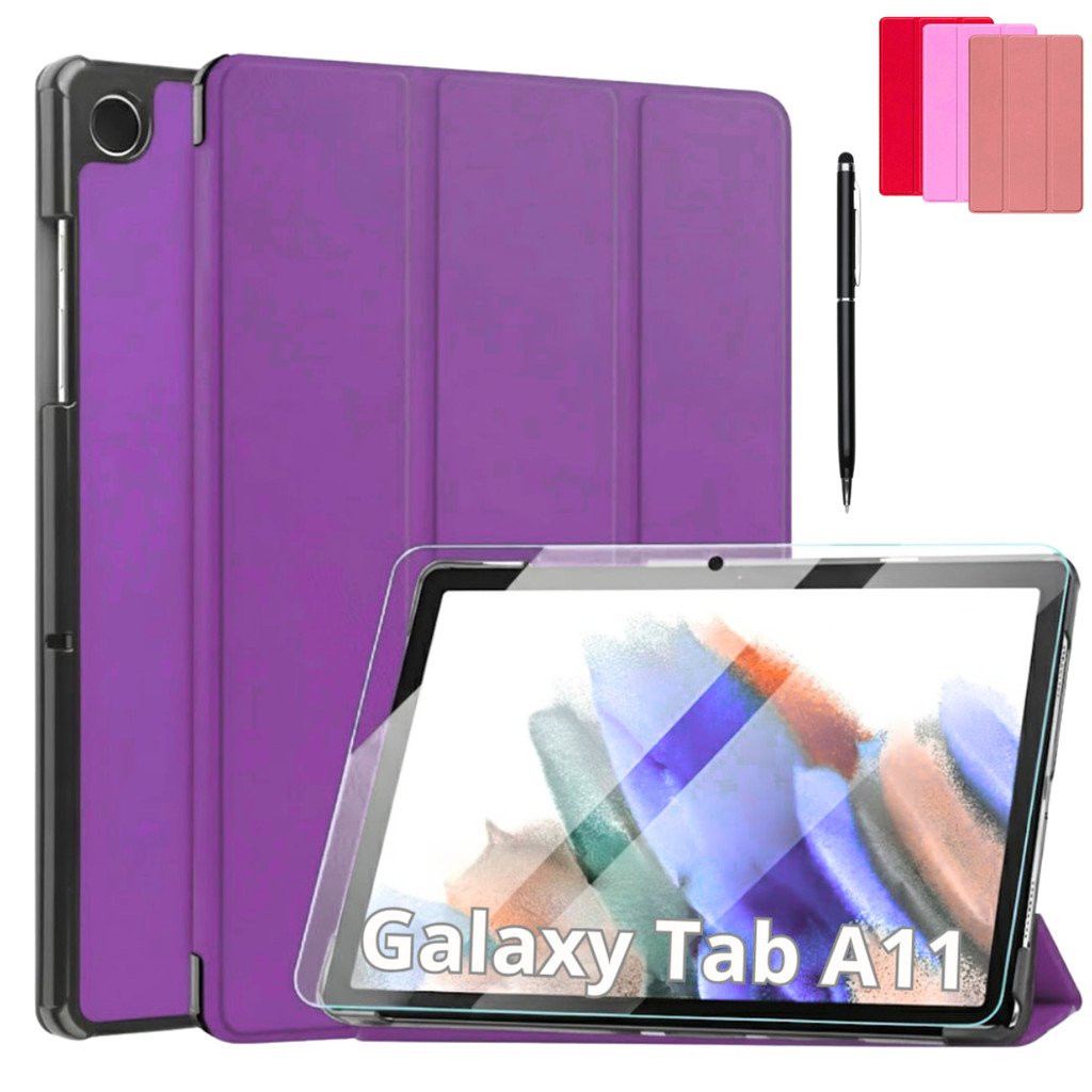 Kit Proteção Para Galaxy Tab A11 8.7 polegadas-  película Capinha Caneta