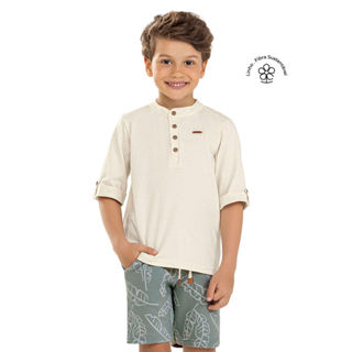 Conjunto Infantil Menino Nature Botões Colorittá Verde em Oferta na Shopee