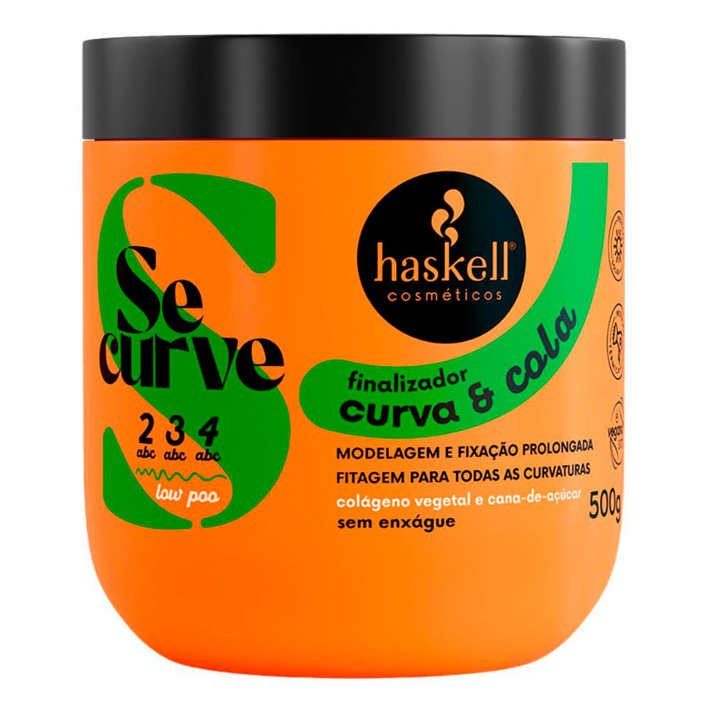 Finalizador Haskell Se Curve Curva & Cola 500g em Oferta na Shopee