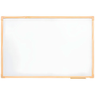 Stalo Quadro Branco 40x30cm Moldura Madeira Pinus Eco Lousa Branca Escolar Lisa em Oferta na Shopee