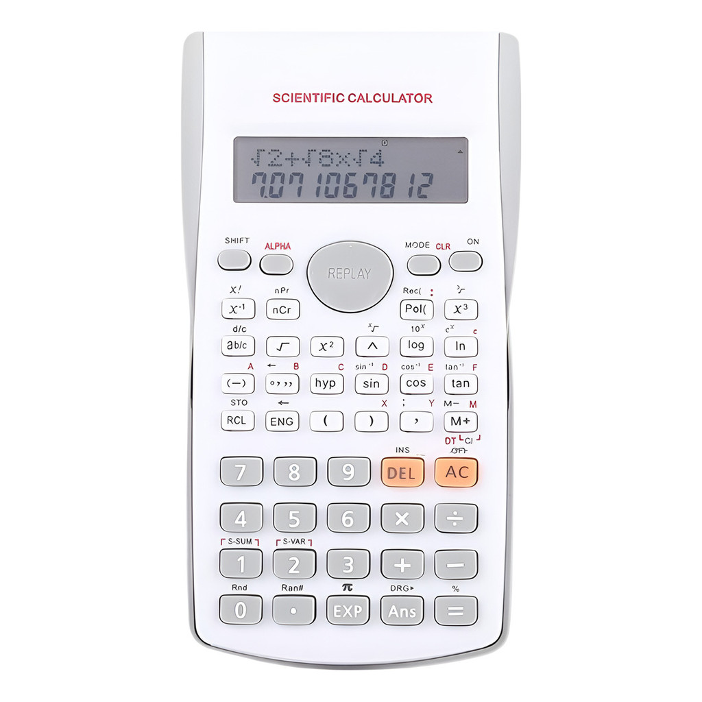 Calculadora Científica Com 240 Funções E Display De 2 Linhas