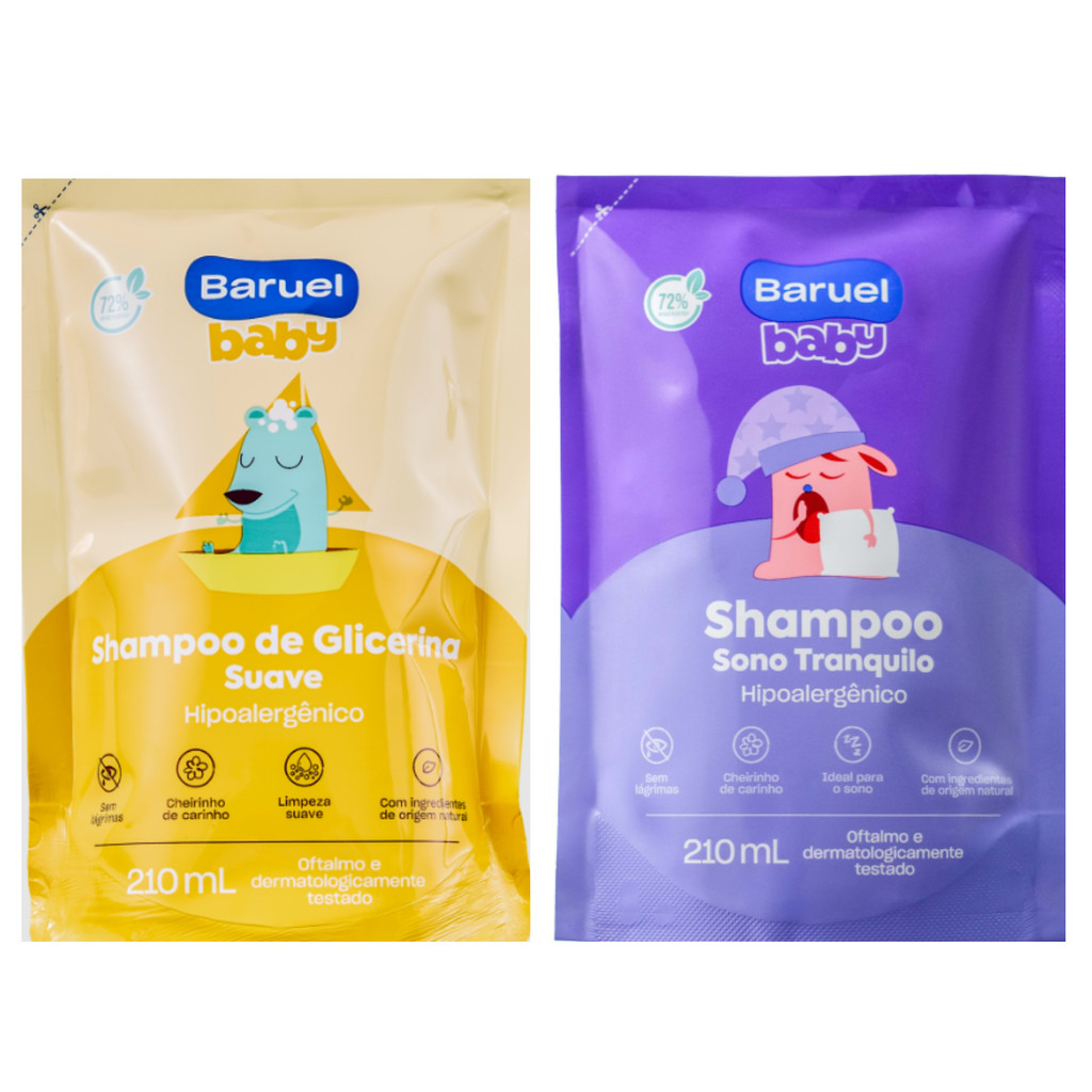 Baruel Baby Shampoo Refil 210ml