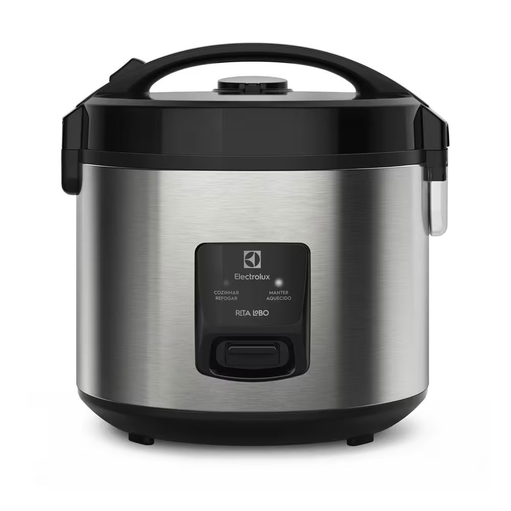 Panela Elétrica de Arroz Efficient ERC20 por Rita Lobo com Trava de Segurança 3,5L Electrolux em Oferta na Shopee