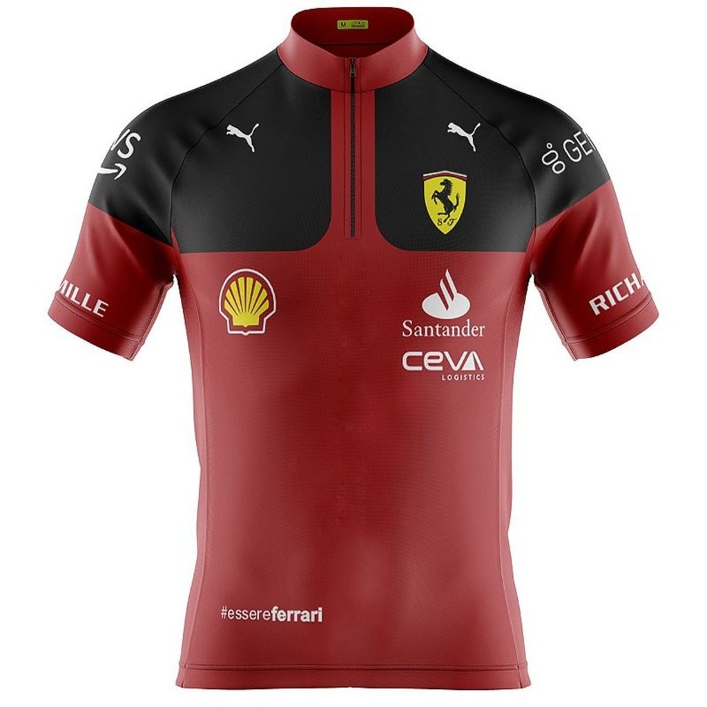 Camiseta Ciclismo Masculina Dryfit Proteção UV Bike MTB Speed F1 Bike