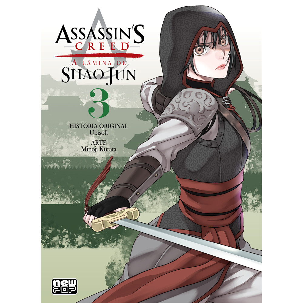 Capa do livro Mangá - Assassin's Creed - A Lâmina de Shao Jun: Volume 3 - Editora New Pop