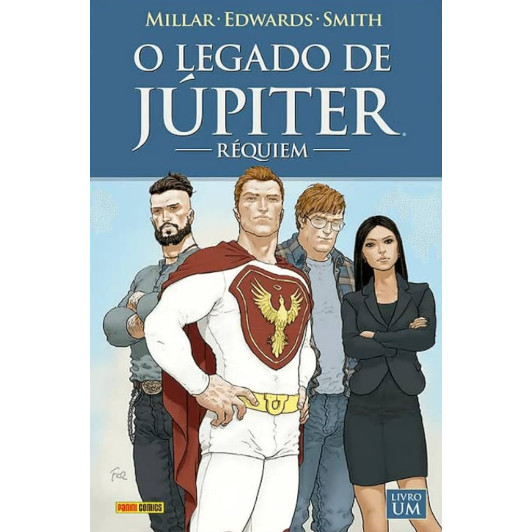 Livro O Legado De Júpiter Réquiem Livro Um Quadrinhos de Autor Millar Edwards Smith