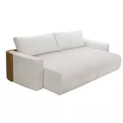Sofá Cama 3 Lugares 2,60m Orgânico Belissimo