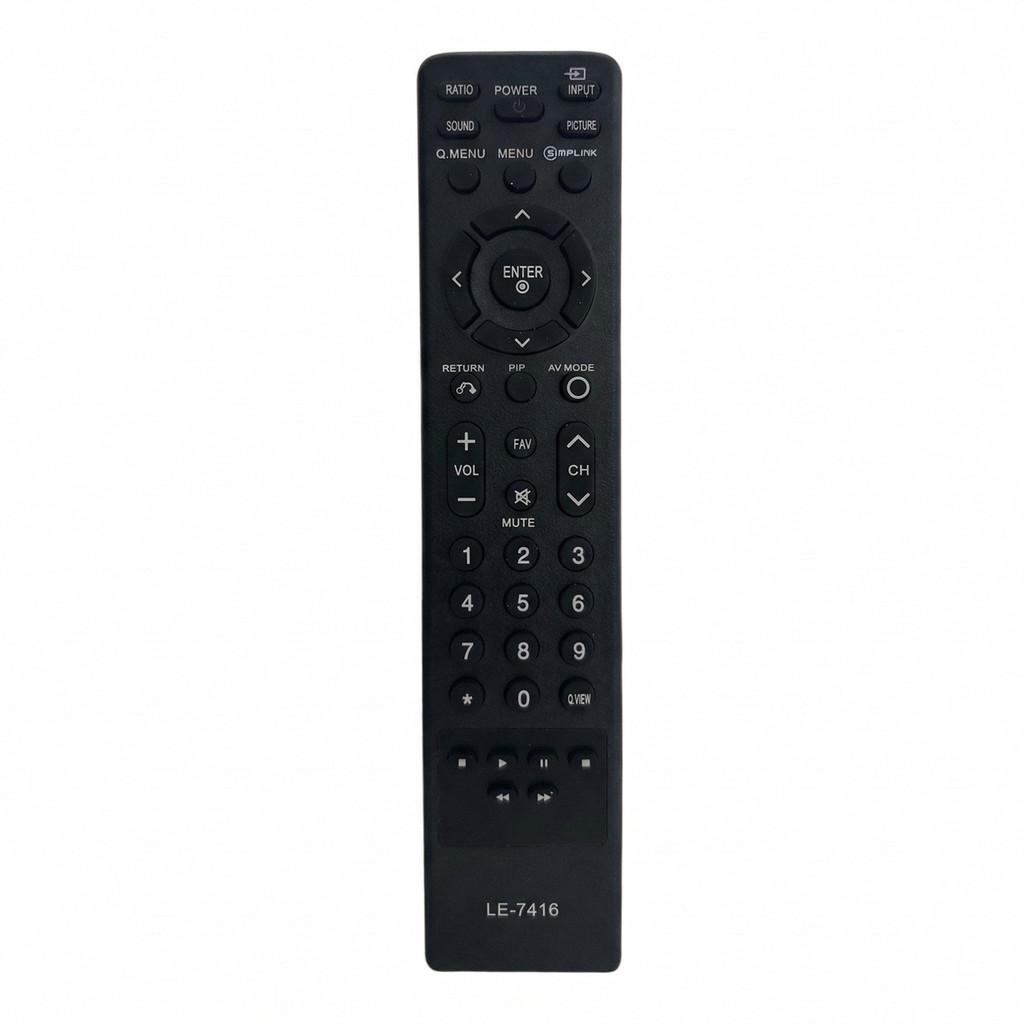 Controle Remoto Compatível com Tv LG 42lg60fr 47lg60fr 50pg60d 32lg80fd
