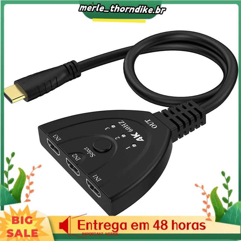 Interruptor De Comutação Manual De Um Toque Para Monitores Ultra HD E Experiência Suave