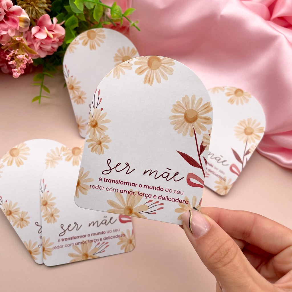 Postal "Ser Mãe" - Coleção Dia das Mães