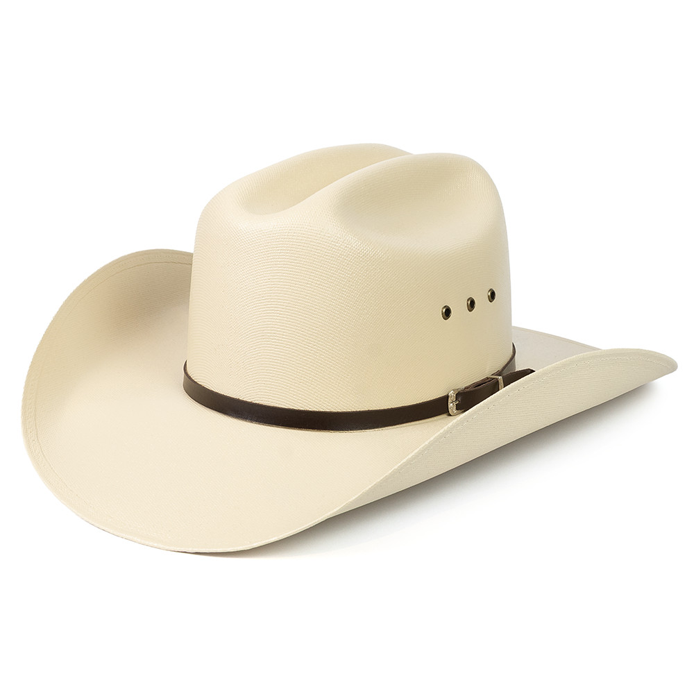 Chapéu Americano Country Cowboy Masculino Detalhe Em Couro Barretos Sertanejo
