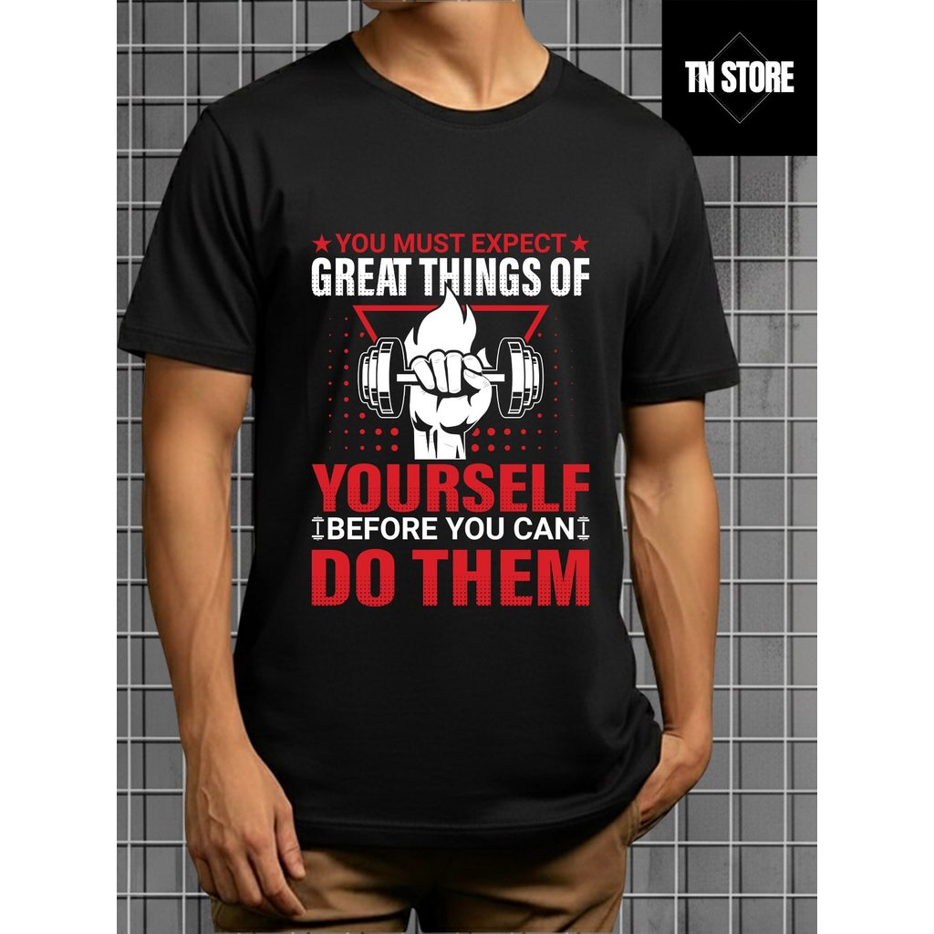 Camiseta Fitness Academia Gym Treino Esporte Camisa Blusa Unissex Masculino Feminino 100% Algodão Preto Branco Plus Size