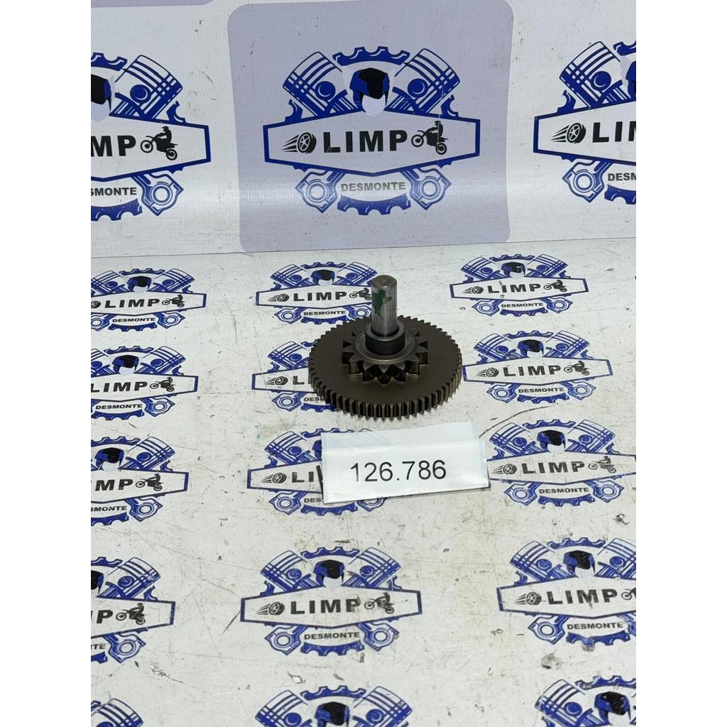 ENGRENAGEM DE PARTIDA CG 160 FAN,START,TITAN 16/24 ORIGINAL