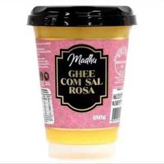 Manteiga Ghee com Sal Rosa Madhu 180g em Oferta na Shopee