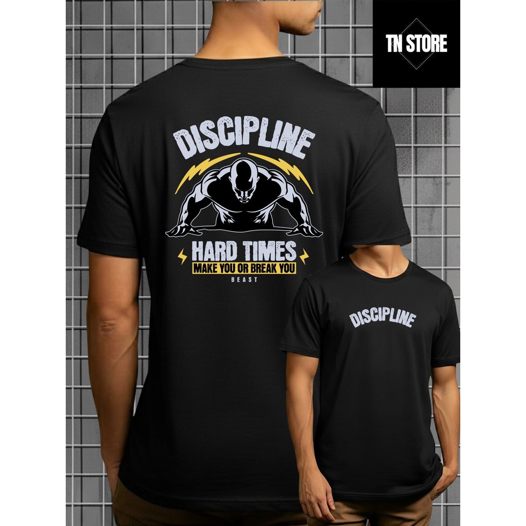 Camiseta Fitness Academia Gym Treino Esporte Camisa Blusa Unissex Masculino Feminino 100% Algodão Preto Branco Plus Size