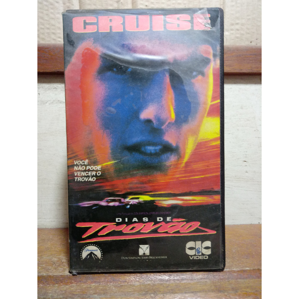 Vhs Dias De Trovão - Tom Cruise