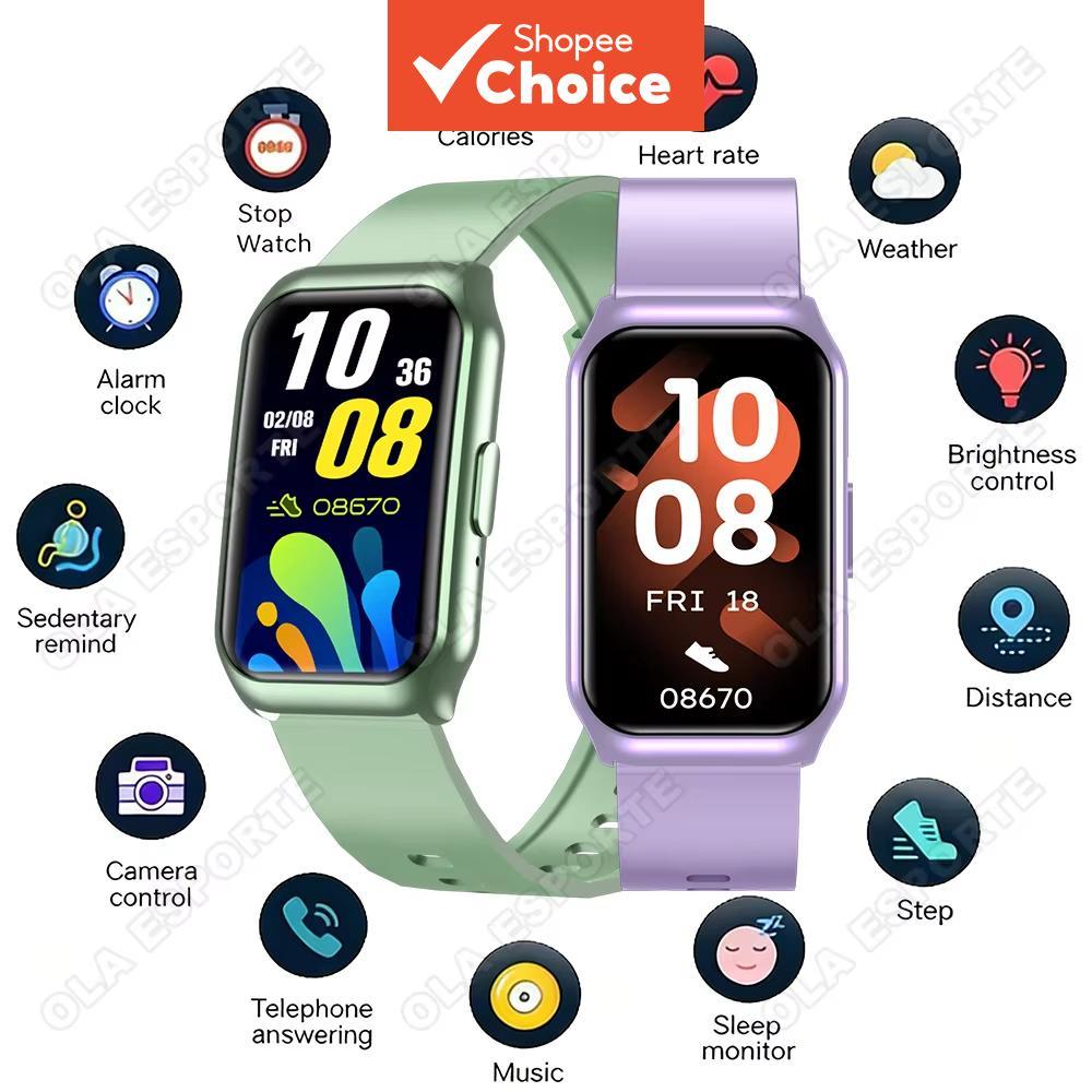 Novo Smartwatch Original Compatível com iOS & Android, Rastreador de Sono, Monitor de Saúde, Bateria Ultra Longa