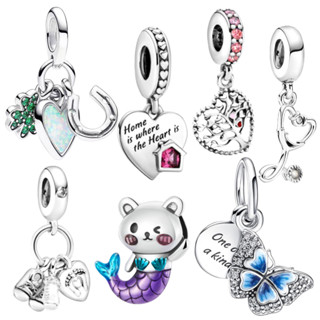 Berloque Pulseira Joias de Prata 925 Série Pulseiras Feminina Pingente em Oferta na Shopee