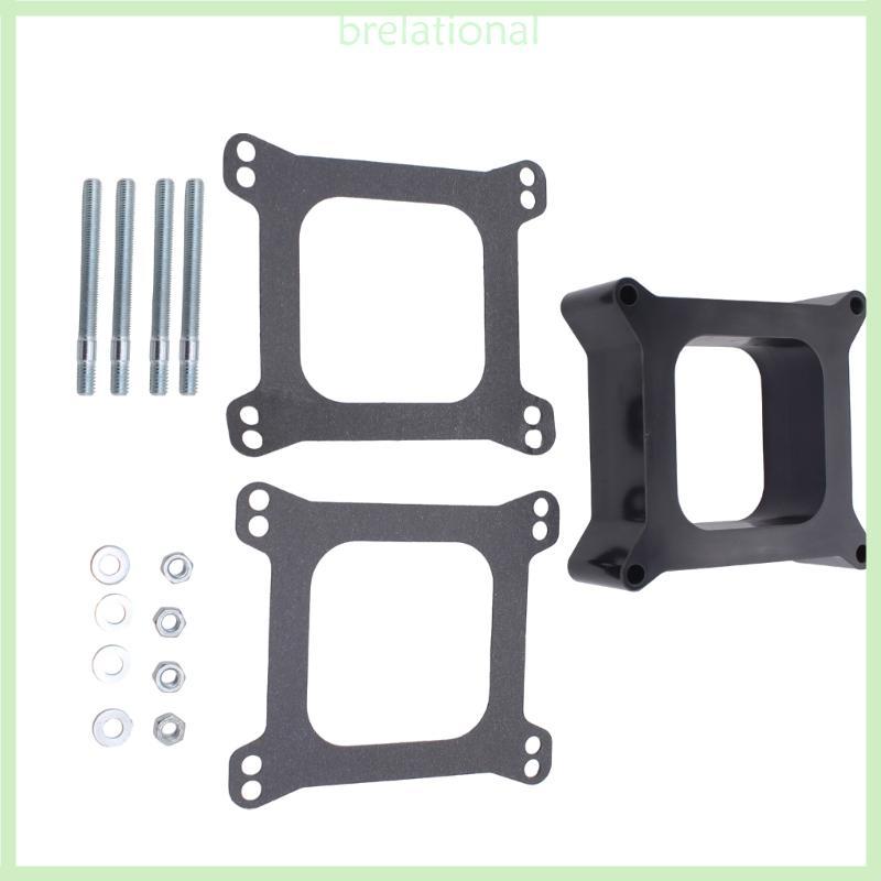 Espaçador Carburador Fenólico R Para Motor 4bbl Fácil Instalação Espaçadores Acessórios Modificados Automotivos