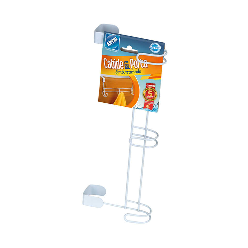 Cabide Arthi de Porta Emborrachado com Gancho Branco em Oferta na Shopee