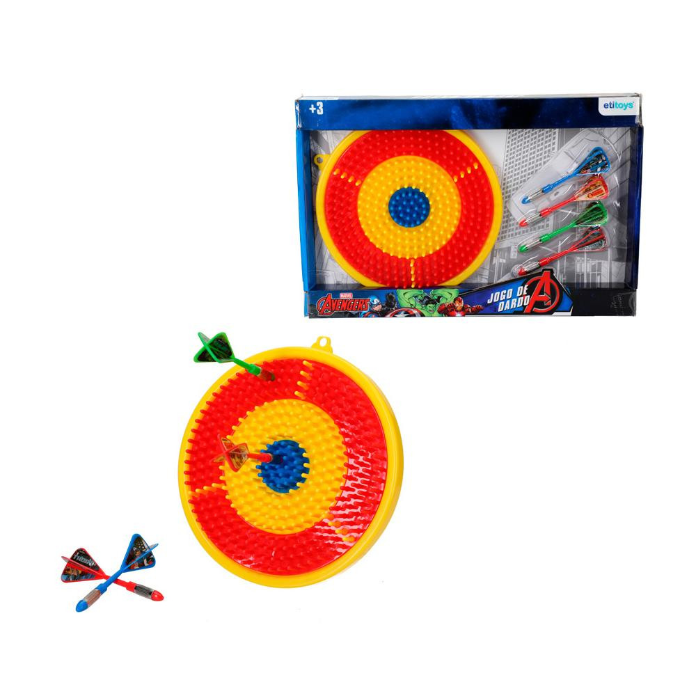 Jogo De Dardos Etitoys Avengers 5 Peças