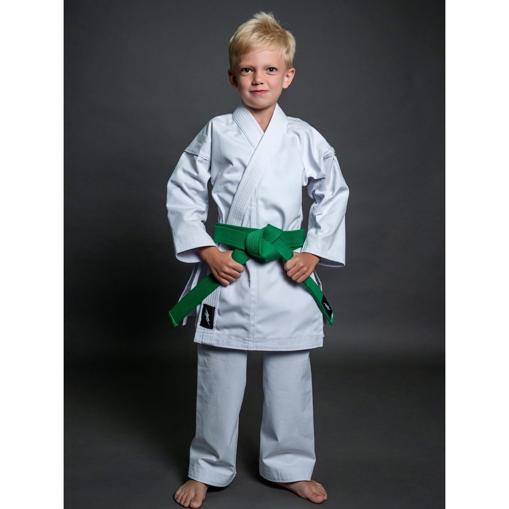 Kimono Karate Zanshin Infantil K10 Lona Média