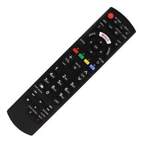 Controle Remoto compatível para Tv Panasonic Smart L32c30b Smart Netflix